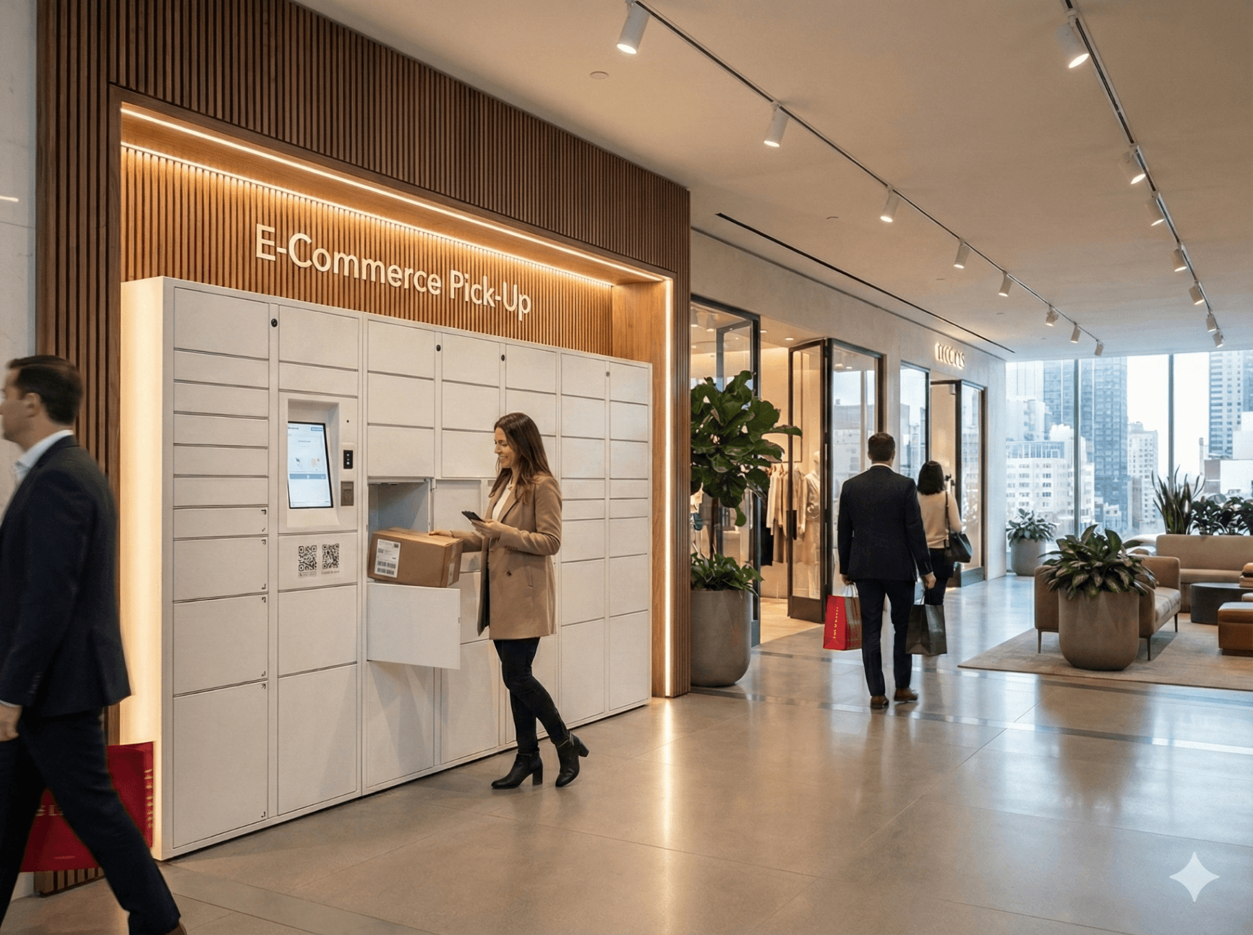 Retail Smart Lockers - Click & Collect Mexico | VIVIPOST